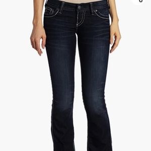 Silver Jeans Frances 18" BootCut 28 x 31 Denim